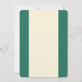 シックモダンなラブ結婚ルス 招待状 (裏面)