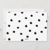 シックモダンな書道「Joyeux Noel」 シーズンカード (裏面)