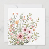 シックモダンな誕生日の招待状 シーズンカード (裏面)