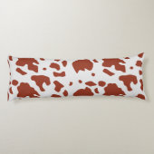 シックモダンアイルシャーカウズアニマルプリントパターン ボディピロー (裏面)