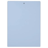 シックモダンウォーターカラーブルーアジサイフローラ クリップボード (裏面)