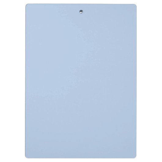 シックモダンウォーターカラーブルーアジサイフローラ クリップボード (裏面)