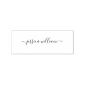 シックモダンウォーターカラーブルーアジサイフローラ ラバースタンプ (インプリント)