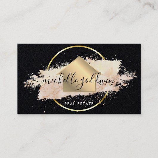 シックモダンエテ実在ートプロフェッショナルハウスブシン 名刺 (正面)