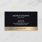 シックモダンエテ実在ートプロフェッショナルハウスブシン 名刺 (裏面)