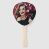 シックモダンエレガントスウィート16ハンドファン ハンドファン (裏面)