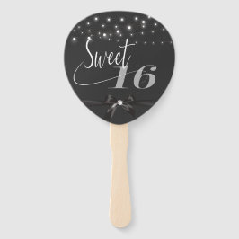 シックモダンエレガントスウィート16ハンドファン ハンドファン