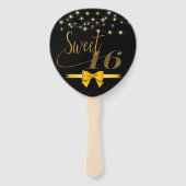 シックモダンエレガントスウィート16ハンドファン ハンドファン (正面)