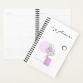 シックモダンエレガント抽象芸術シンプル幾何学的 プランナー手帳 (ディスプレー)