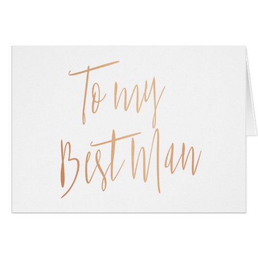 シックモダンカッパーマイ花婿介添人 (正面横)