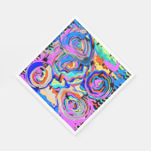 シックモダンカラー数々のアートデザインクール紙 スタンダードランチョンナプキン (角)