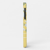 シックモダンガーリーフローラドットパタパーソナライズされたーン Case-Mate iPhoneケース (裏面/左)