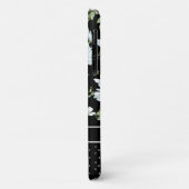 シックモダンガーリーフローラドットパタパーソナライズされたーン Case-Mate iPhoneケース (裏面/左)