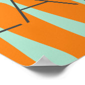 シックモダンキッチン引用文ウォールアー食べト ポスター (角)