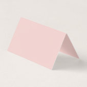 シックモダンキャプチャー愛QRコード折り畳みカード (裏面)