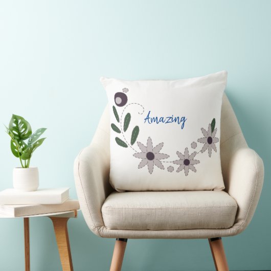 シックモダンサマーフローラ クッション (椅子)