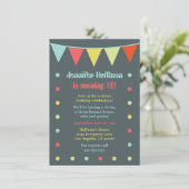 シックモダンサーカス招待状 招待状 (スタンド正面)