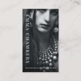 シックモダンジュエリーデザイナー名刺 名刺