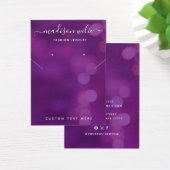 シックモダンジュエリーネックレスイヤリングディスプレイカード (デスク)