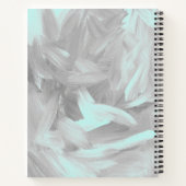 シックモダンスアートケッチブック ノートブック (裏面)