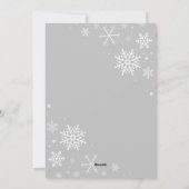 シックモダンスクリプトハッピーホリデーズワンフォト シーズンカード (裏面)