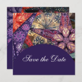 シックモダンスターが日付を保存 セーブザデート (正面/裏面)