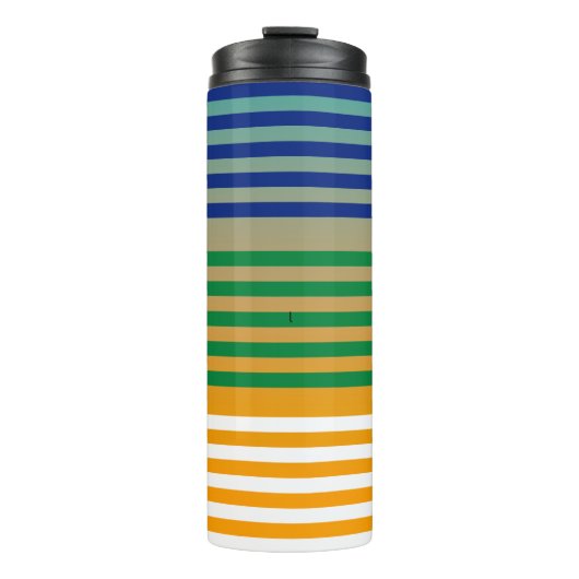 シックモダンストライプの タンブラー (正面)