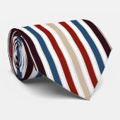シックモダンストライプの ネクタイ (ロール)