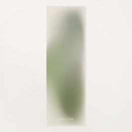 シックモダンセージ緑グラデーショグラデーションンフィットネス ヨガマット