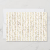 シックモダンタイポグラフィメリークリスマスフォト シーズンカード (裏面)