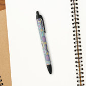 シックモダンターコイズ幾何パタスタイリッシューン 黒ボールペン