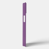 シックモダンネームパーソナライズされたスクリプトDusky Purple Case-Mate iPhoneケース (裏面 / 右)