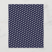 シックモダンバジェットフローラホワイト結婚式招待状