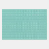 シックモダンパステルカラーズマーブルモザイクパターン ラッピングペーパーシート (正面2)