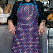 シックモダンパターカラフルンデザインアート エプロン