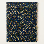 シックモダンヒョウ柄モンゴラムメッドプランナー プランナー手帳 (裏面)