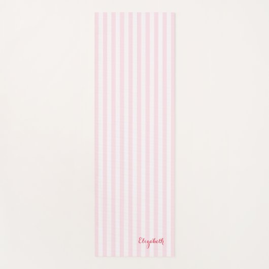 シックモダンピエレガントンクストライプエクササイズ ヨガマット (正面)