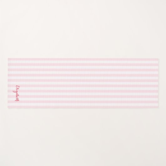 シックモダンピエレガントンクストライプエクササイズ ヨガマット (正面(横))