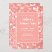 シックモダンピエレガントンク《写真》ぼけ味ライトキンセアニラ 招待状 (正面/裏面)