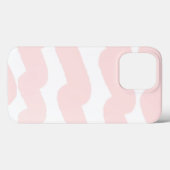 シックモダンピンクウォーターストライプカラー Case-Mate iPhoneケース (裏面 (横))