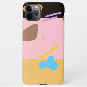 シックモダンピンクブラシiPhone 11 Pro Maxケース iPhone 11Pro Maxケース