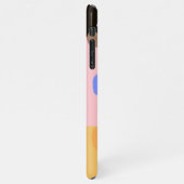 シックモダンピンクブラシiPhone 11 Pro Maxケース iPhoneケース (左側)