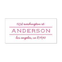 シックモダンファミリ名スクリプト差出人住所