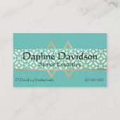 シックモダンフォト名刺 名刺 (裏面)