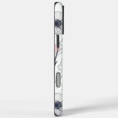 シックモダンフローラボモノグラムのタニカルiPhone Case-Mate iPhoneケース (裏面 / 右)