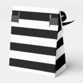 シックモダンブラック&ホワイト結婚ズ フェイバーボックス (裏面サイド)