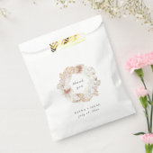 シックモダンボタニカルリース結婚ズ フェイバーバッグ (封をした状態)