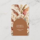 シックモダンボヘミアンフローラボホ 名刺 (正面)