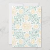 シックモダンボホフローラスウィート16バースデーパーティー サンキューカード (裏面)