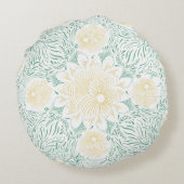 シックモダンボホフローラスウィート16バースデーパーティー ラウンドクッション (裏面)